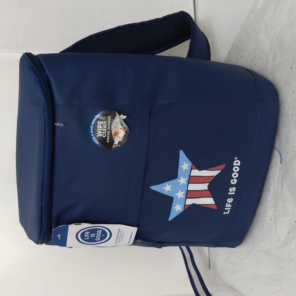 Life is Good Star Backpack Cooler, 18-Can, NWT
